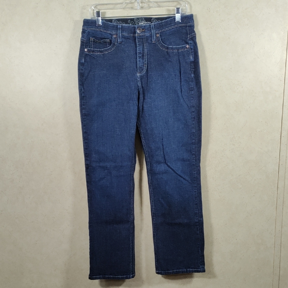 H141 Lee Comfort Waistband stretch straight leg jeans 12